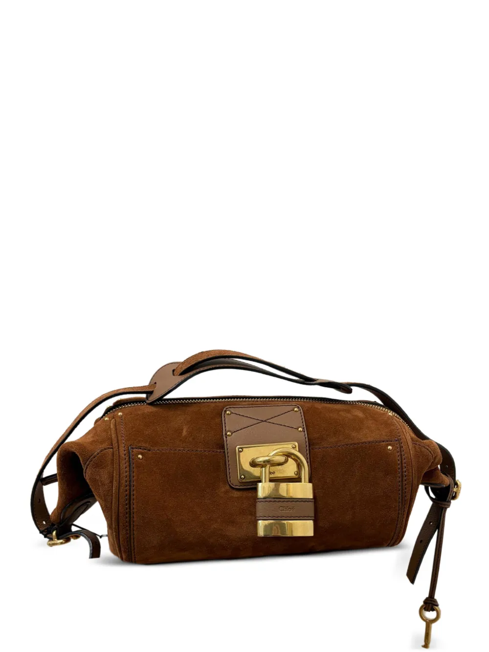 Chloé Paddington leather shoulder bag - Marrone