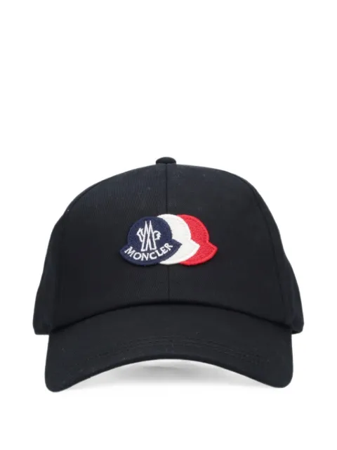 Moncler logo-patch baseball cap