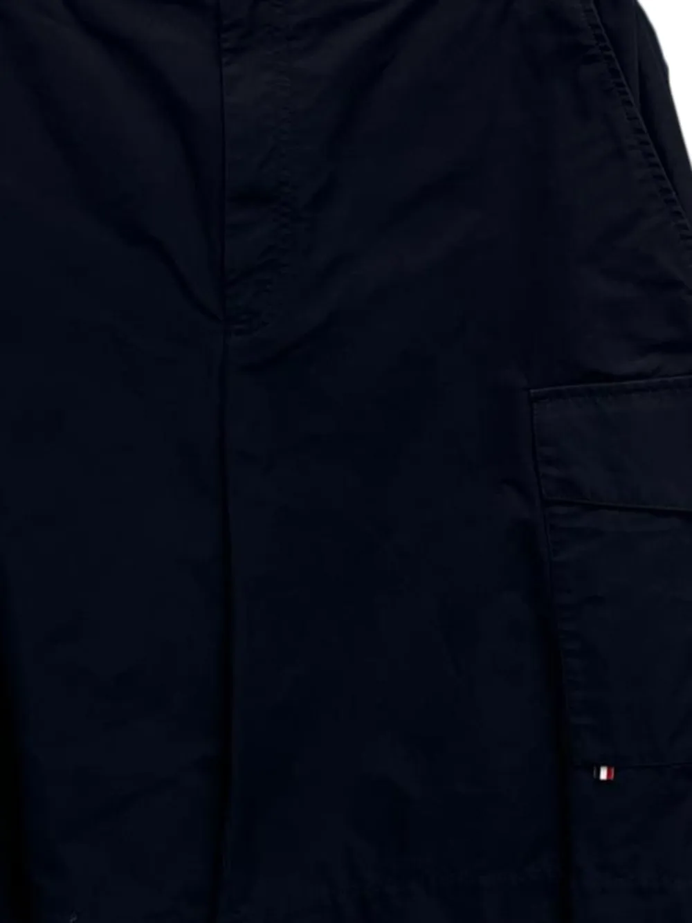 Moncler Garbadine cargo shorts Zwart