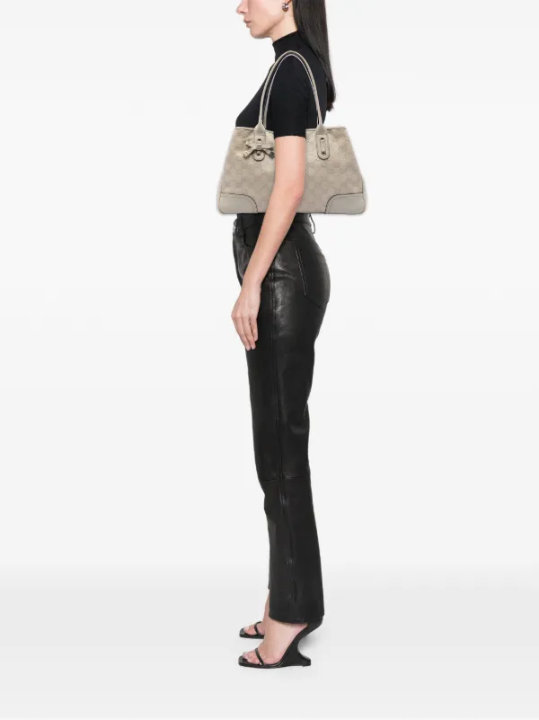 Gucci Pre-Owned 2016-2026 Guccissima Princy Tote Bag | Brown 