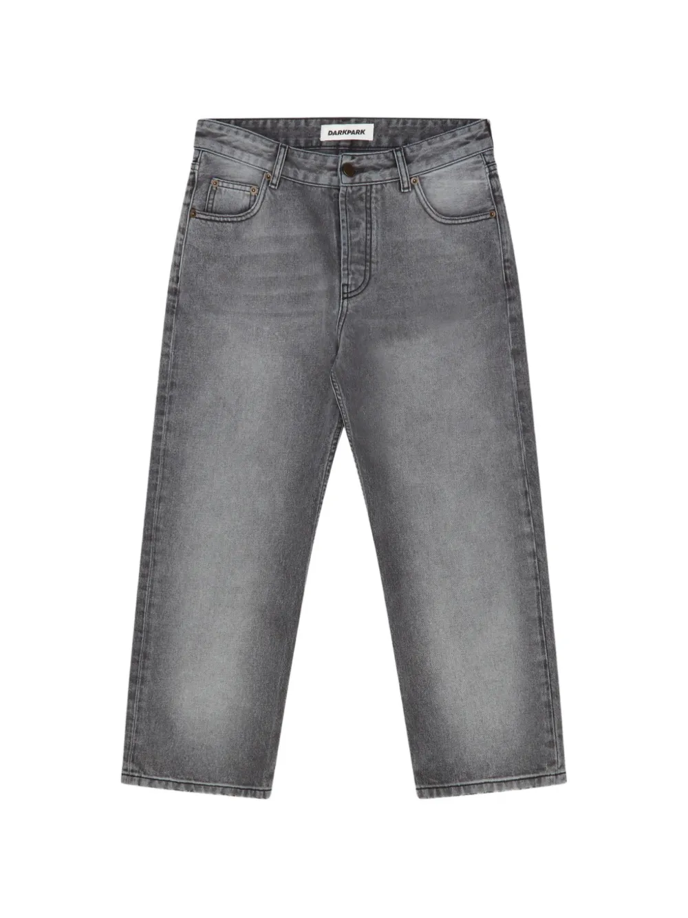 DARKPARK Lizzie Cropped-Jeans - Grau