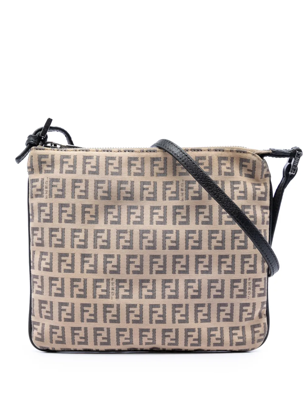 Fendi Pre-Owned 2000-2010 Zucchino Canvas crossbody bag - Toni neutri