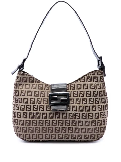 Fendi Pre-Owned 2000-2017 Zucchino Canvas Schultertasche