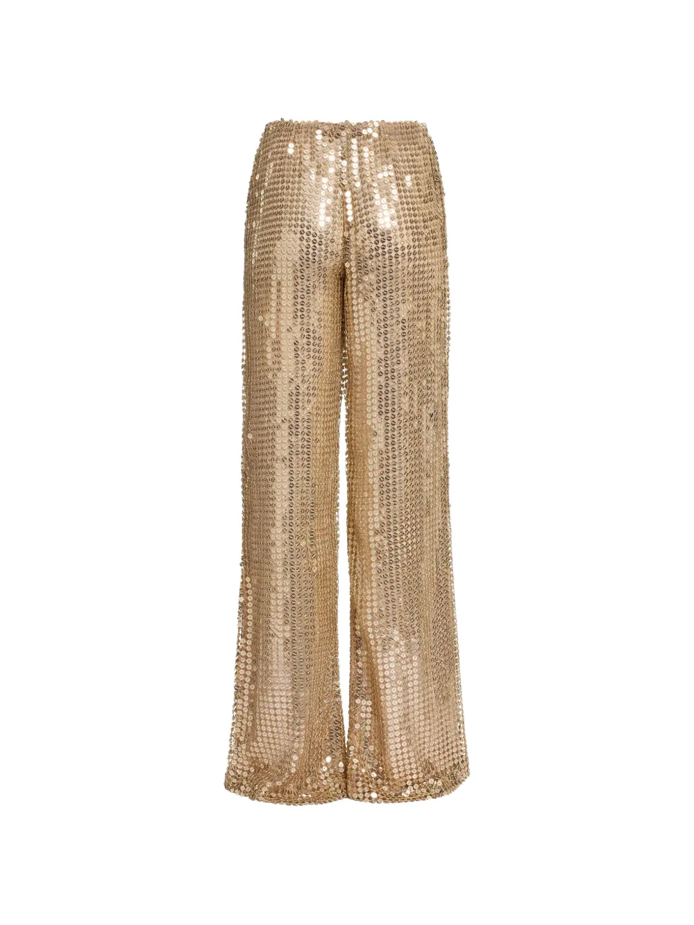 Elie Saab Broek verfraaid met pailletten Goud