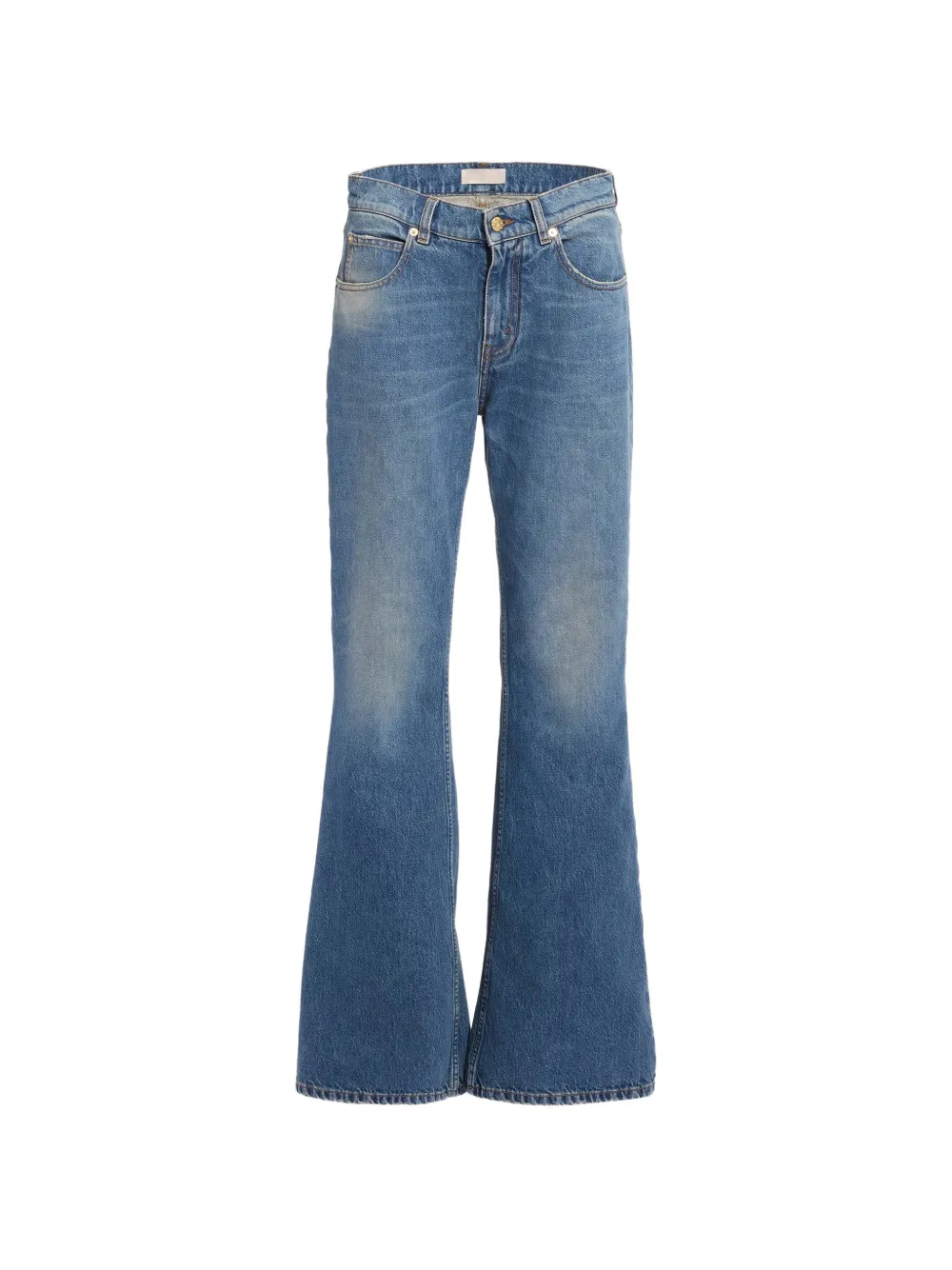 Elie Saab Ausgestellte Jeans - Blau