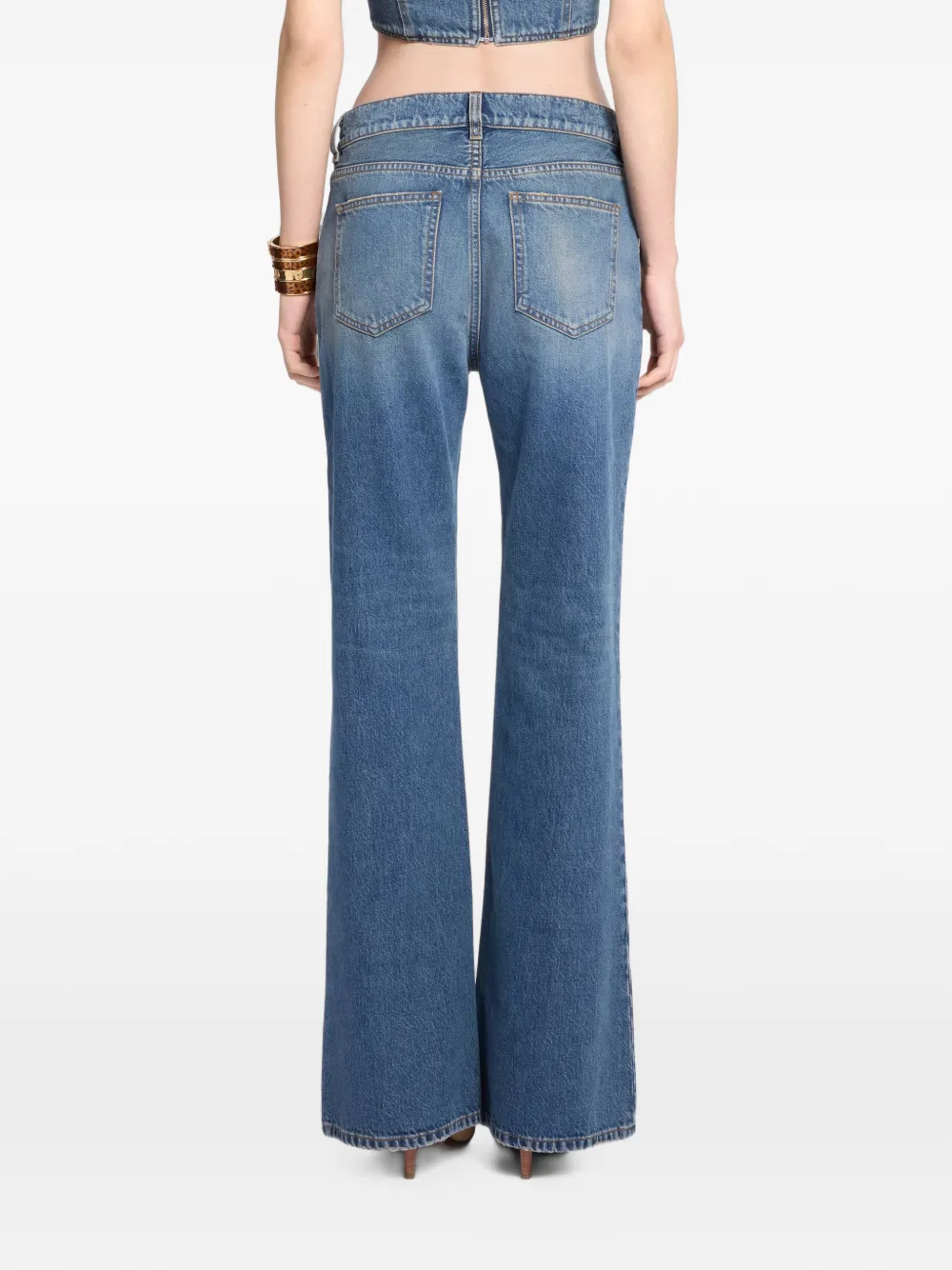 Elie Saab Flared jeans Blauw