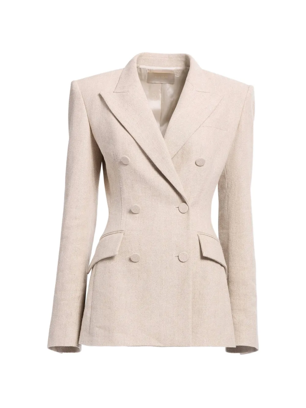 Elie Saab Doppelreihiger Blazer - Nude