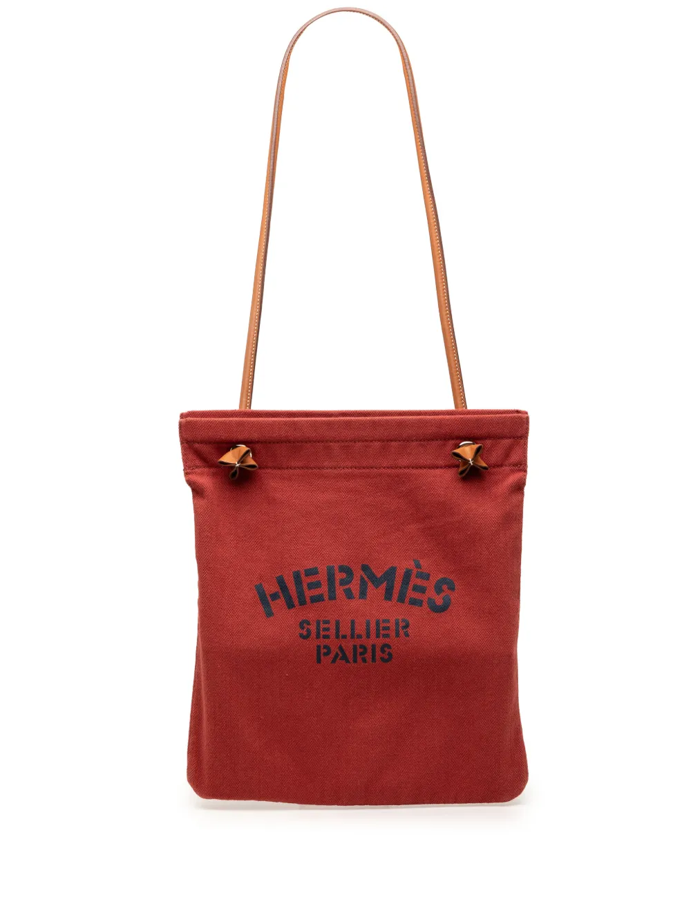 Hermès Pre-Owned 2018 Toile Aline Grooming Bag MM tote bag - Red