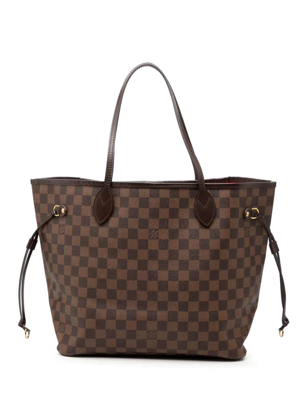 Louis Vuitton Pre-Owned 2015 Damier Ebene Neverfull MM tote bag - Marrone