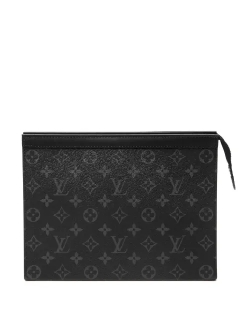 Louis Vuitton Pre-Owned 2021-2026 Monogram Eclipse Pochette Voyage MM clutch bag