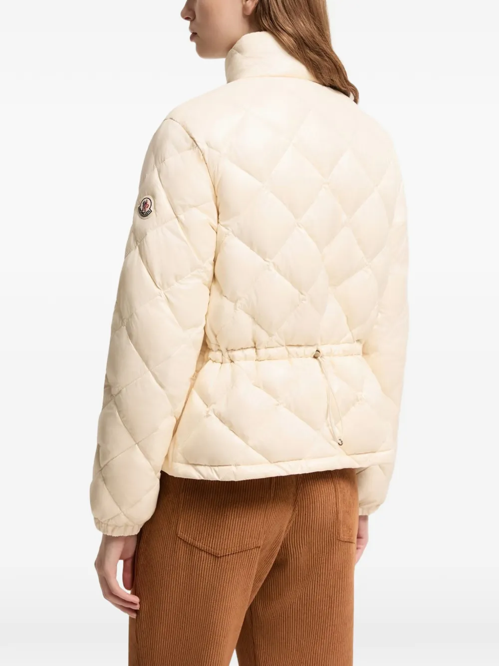 Moncler Lavaret donsjack Beige