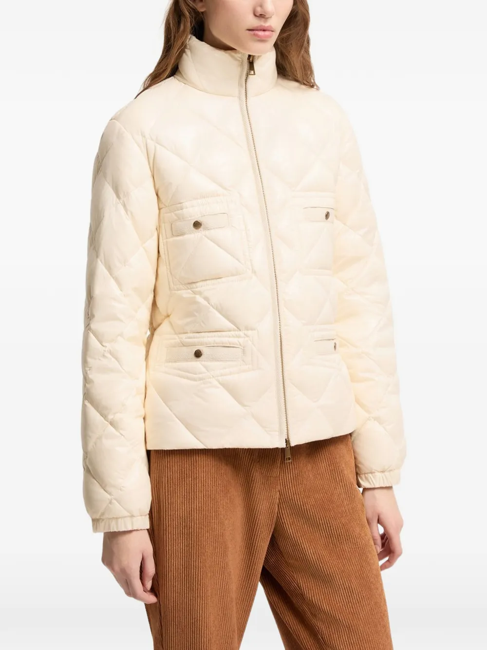Moncler Lavaret donsjack Beige