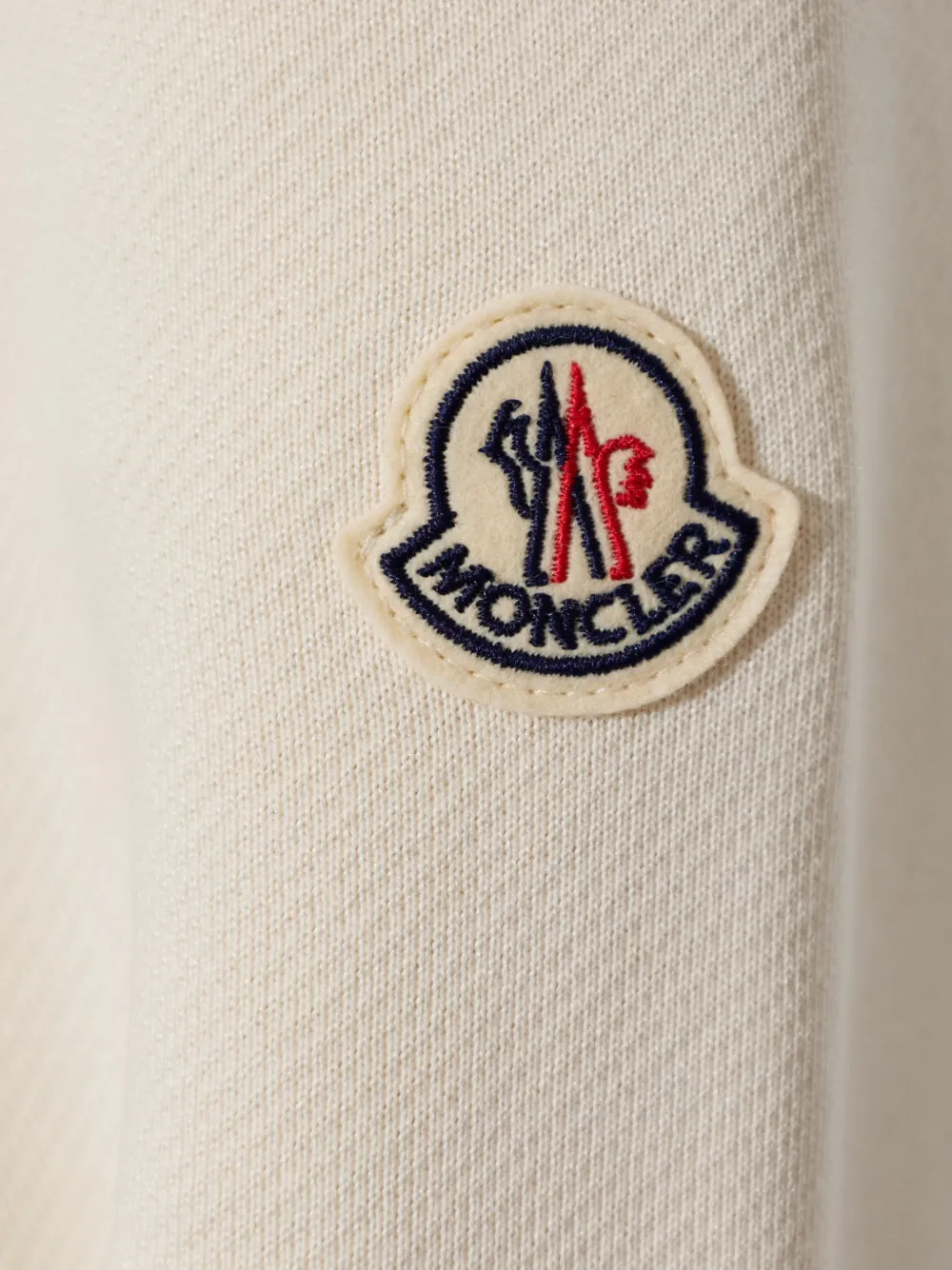 Moncler Jack met gewatteerd vlak Wit
