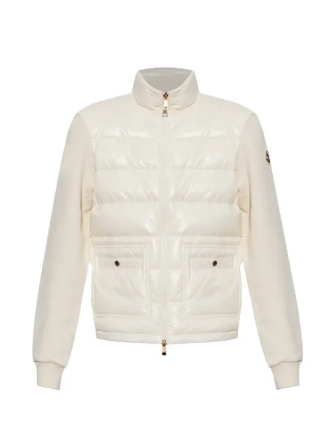 Moncler horizontal-quilted padded jacket