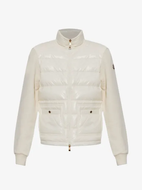 Moncler horizontal-quilted padded jacket