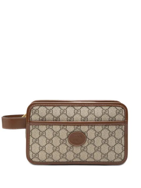 Gucci Pre-Owned 2000-2015 GG Supreme Interlocking G clutch bag