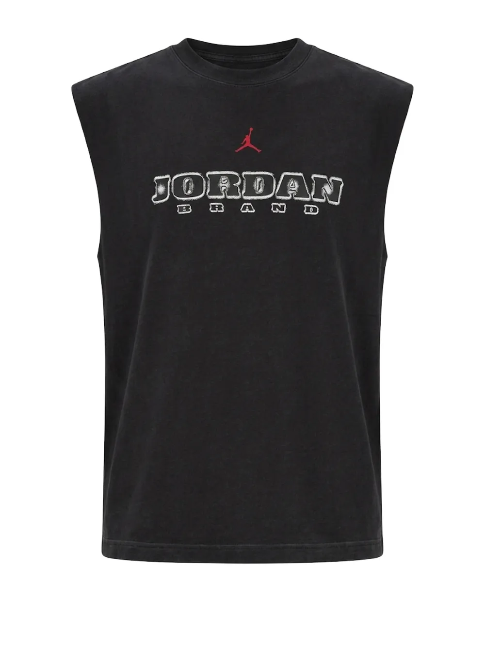 Nike Logo-print Tank Top In Black