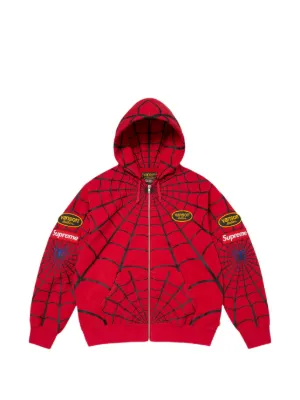 Supreme x La Martina x Jacob & Co zip-up Sweater | Red | FARFETCH