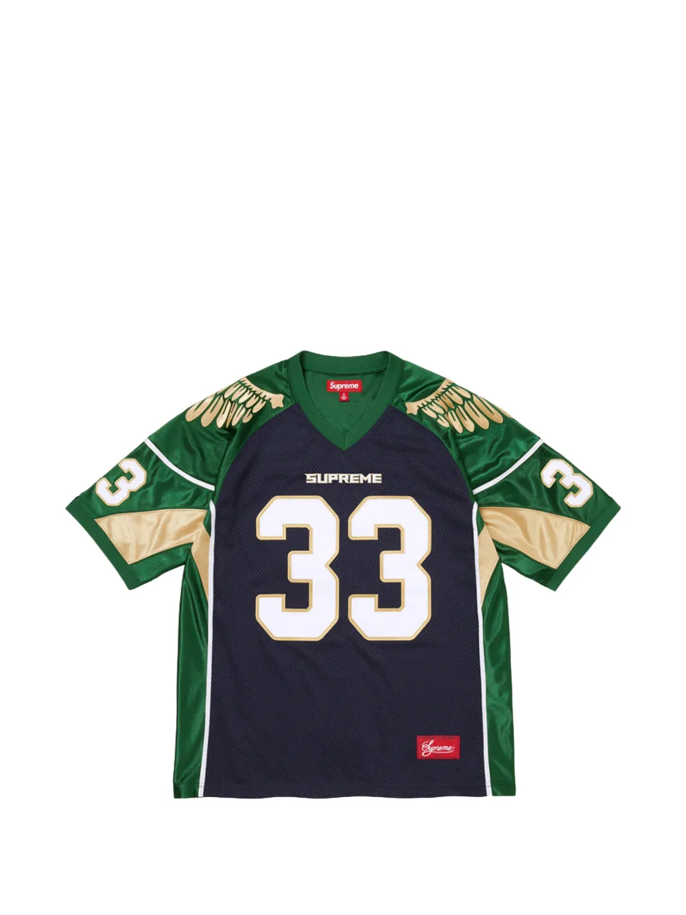 Supreme wings-print jersey - Blu