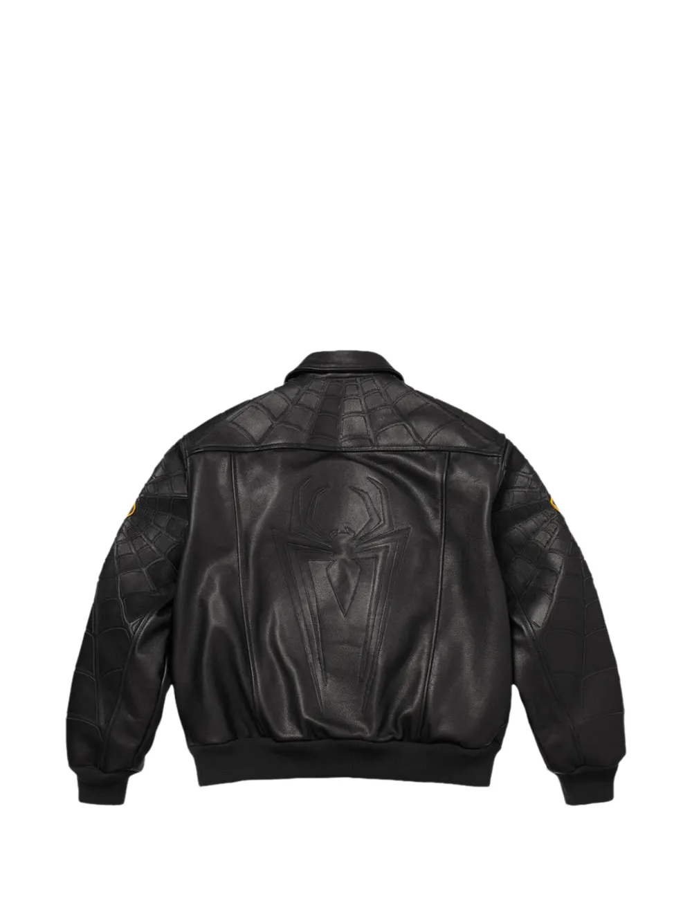 Supreme x Vanson Leathers x Marvel Spider-Man zip-up Leather
