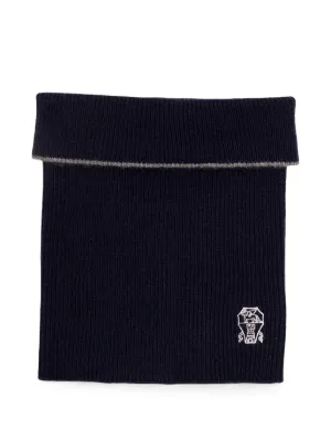 Sacai ロゴ ネックウォーマー | グリーン | FARFETCH JP