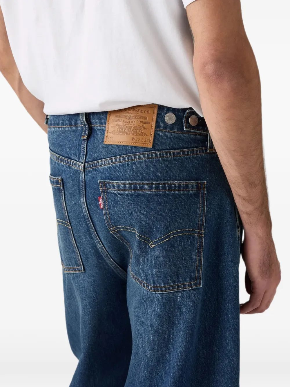 Levi's Baggy barrel jeans Blauw