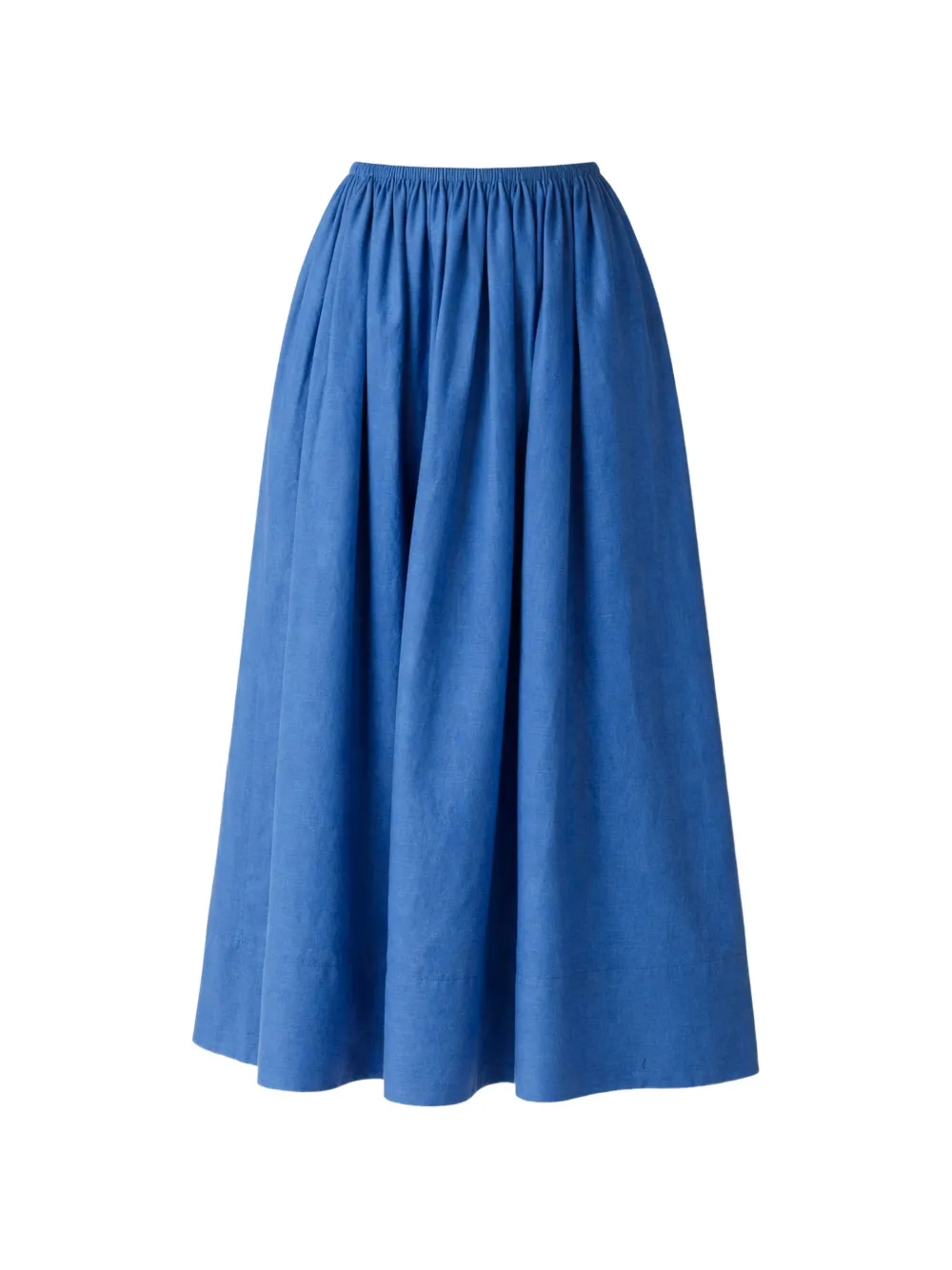 Toccin Imogen gesmockte midi-rok Blauw