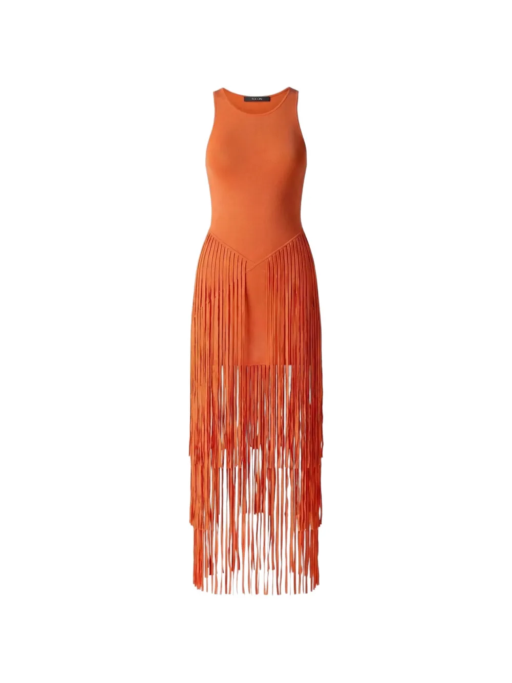 Toccin Jora fringe-trimmed dress