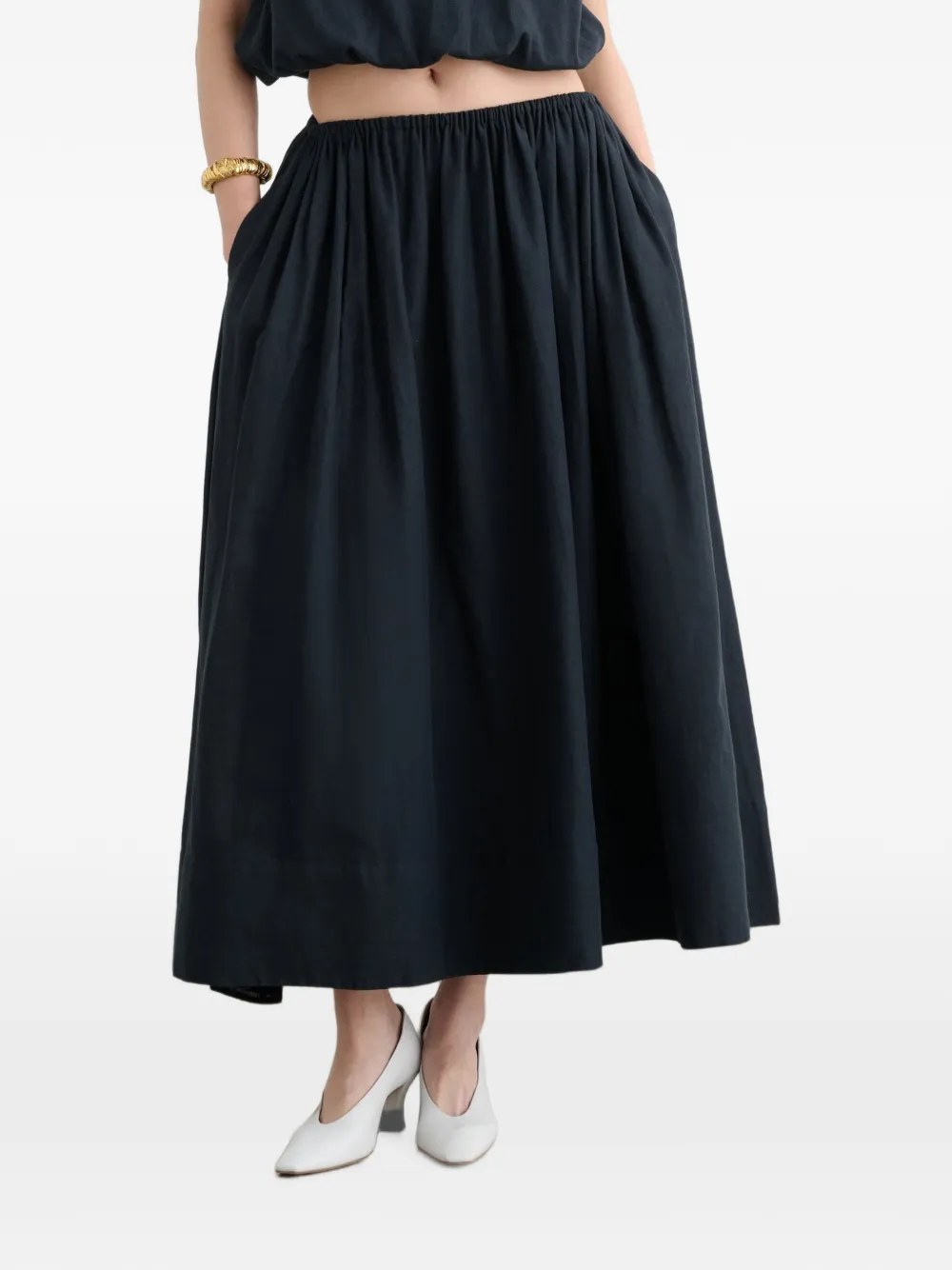 Toccin Imogen gathered skirt - Blau