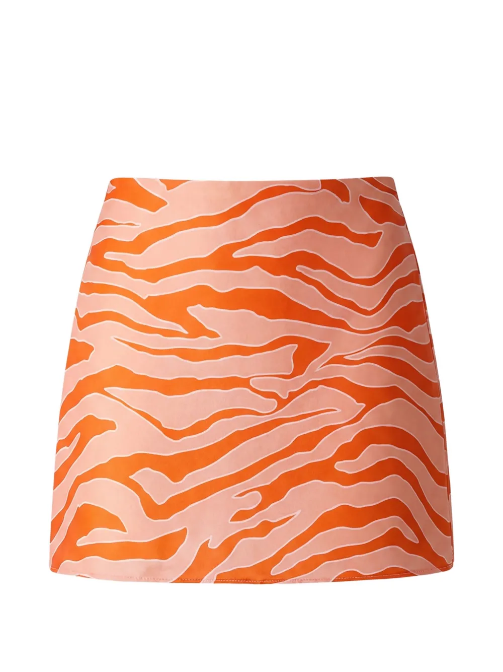 Toccin Brynny zebra-print skirt - Orange