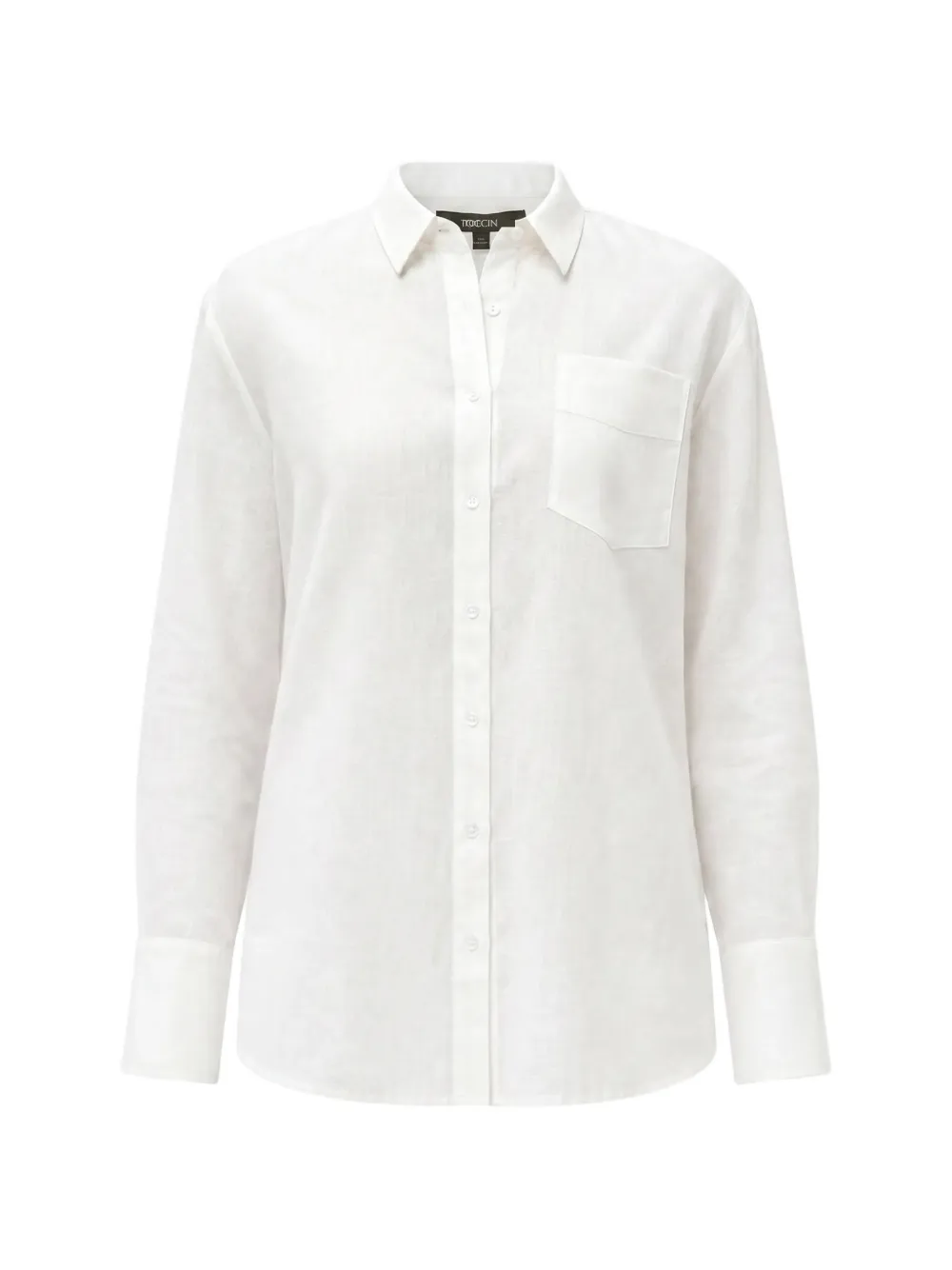 Toccin Riley asymmetrical pocket detail shirt - Toni neutri