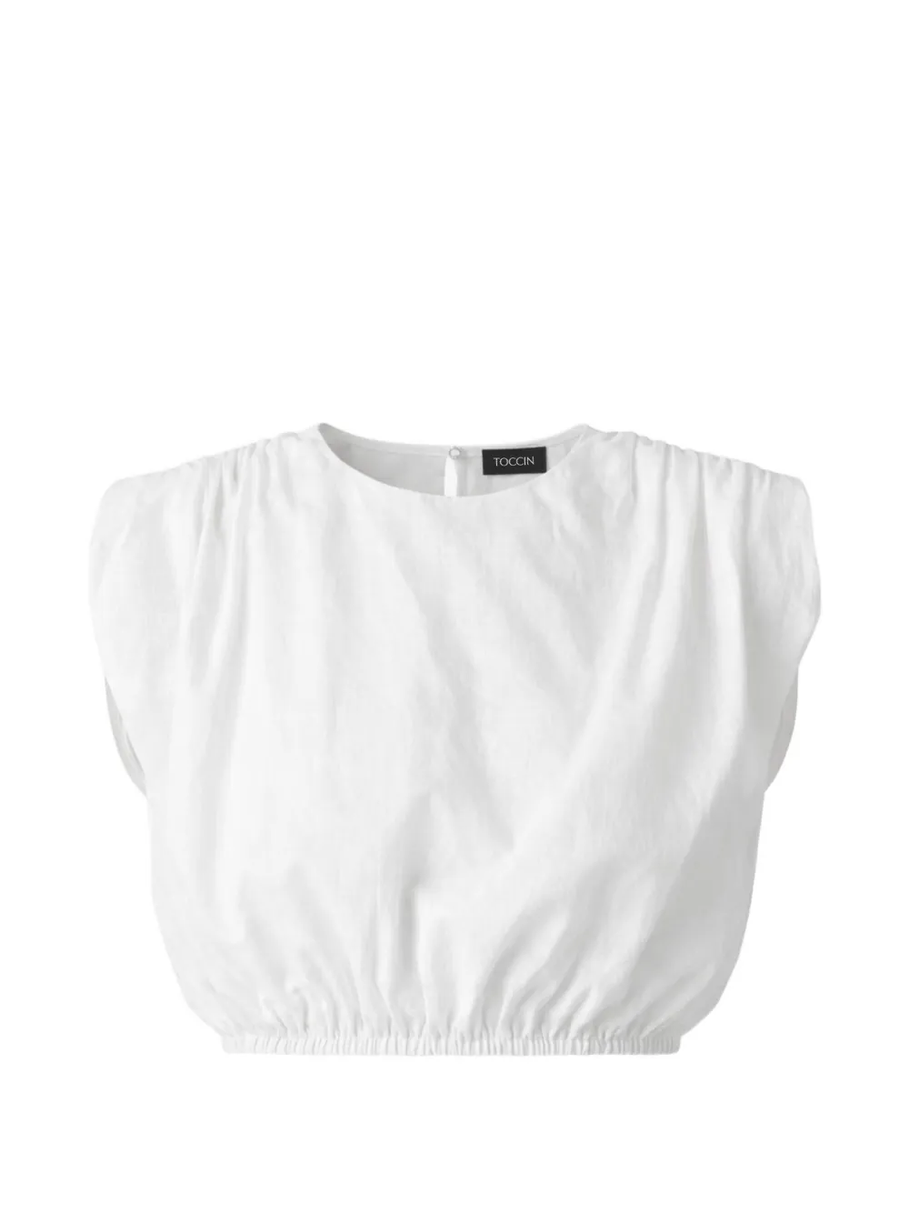 Toccin Top Sirelle con spalle imbottite - Bianco
