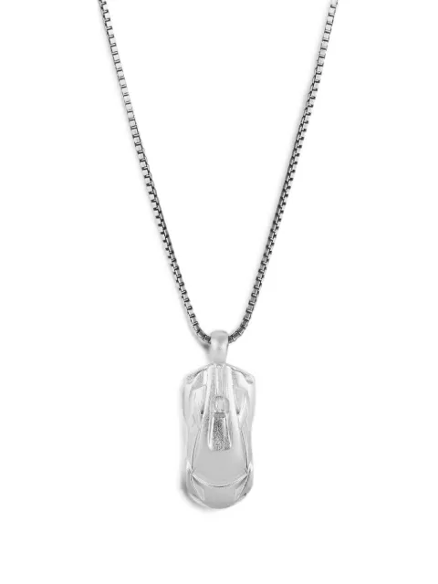 Tateossian car-pendant box-chain necklace