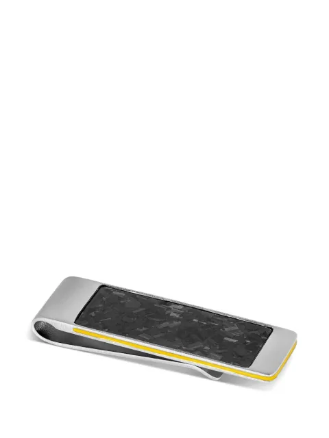 Tateossian carbon-fibre-inlay money clip