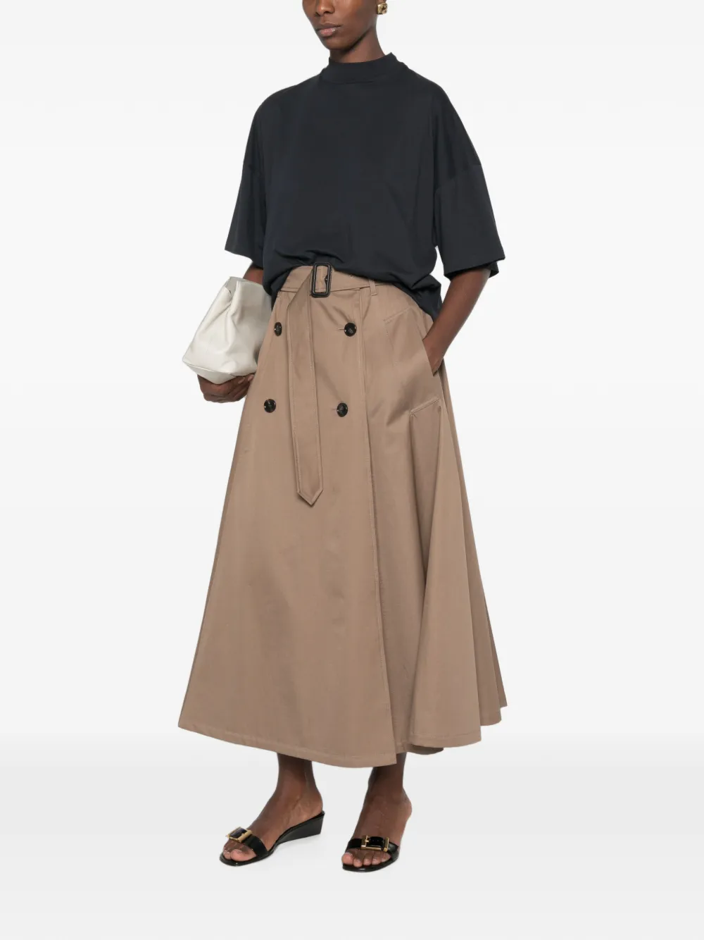 Jil Sander T-shirt Blauw