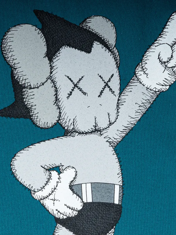 KAWS Original Fake Astro Boy short-sleeved T-shirt | Green | FARFETCH