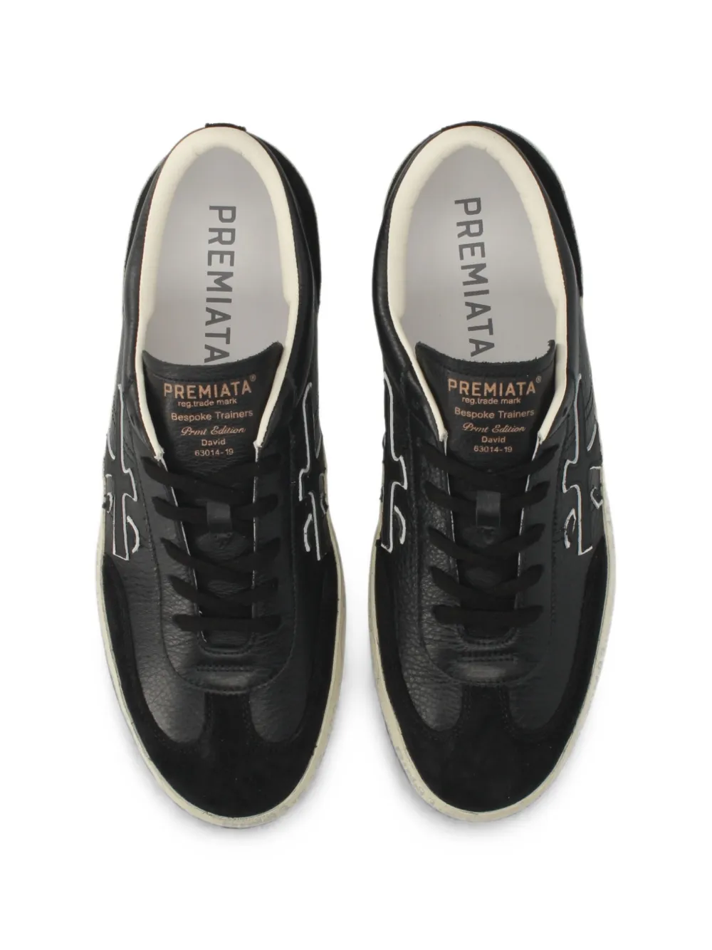 Premiata David 8285 sneakers Zwart