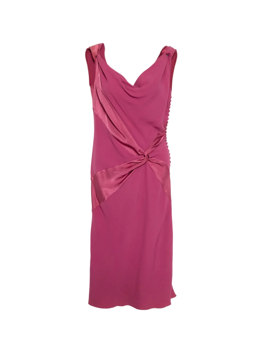 john galliano pink dress Y2K Attributed Silk Chiffon Floral Bias Cut – Modig Chest 19 Waist 16 Hip 21 Length 40 Jacket Preowned Christian Dior by John