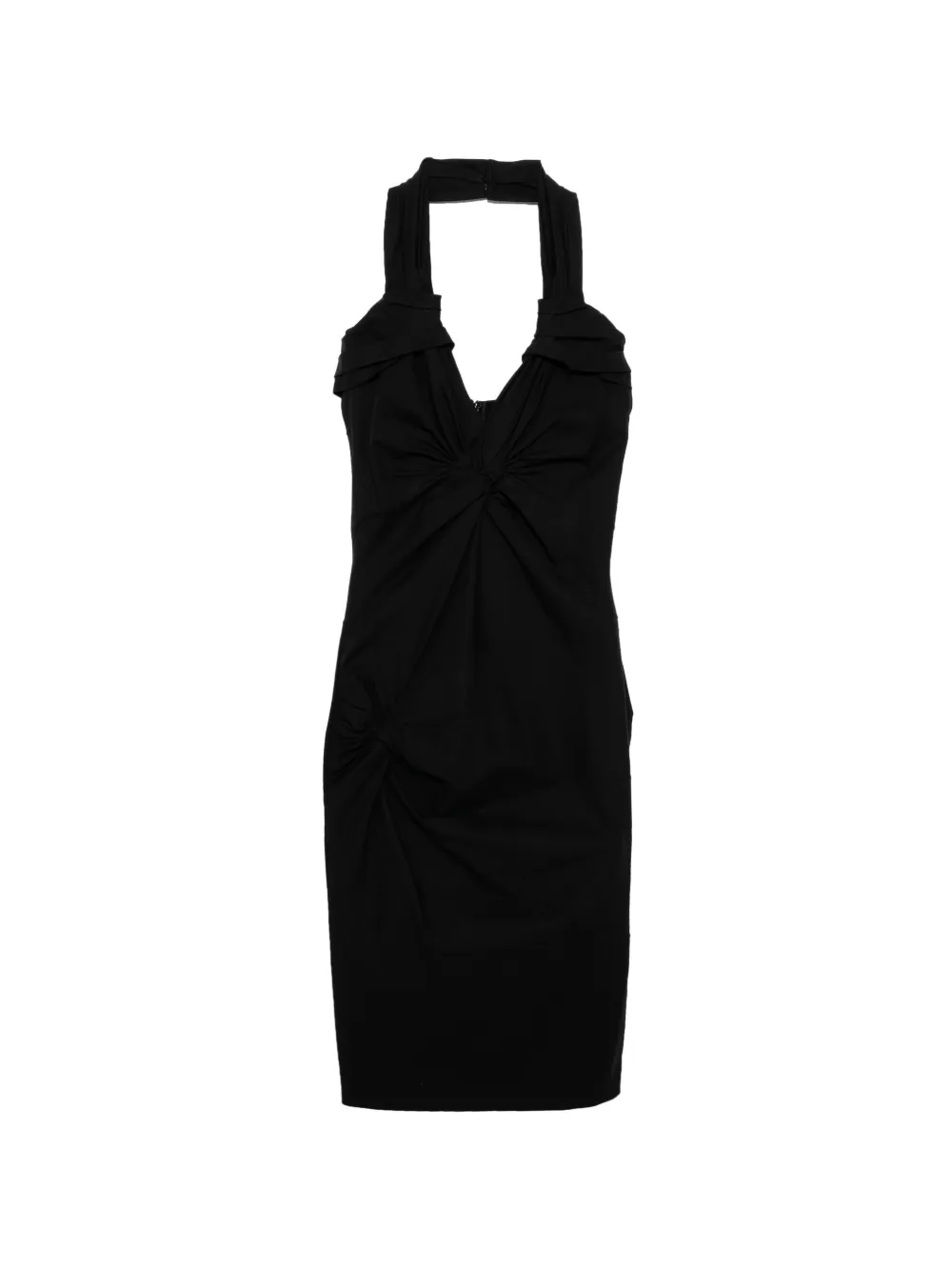 Christian Dior Pre-Owned knot-detail dress - Nero