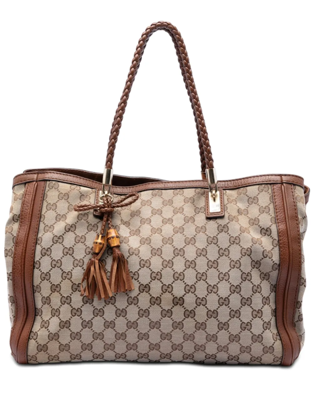 Gucci Pre-Owned 2016-2026 GG Canvas Bella tote bag - Toni neutri