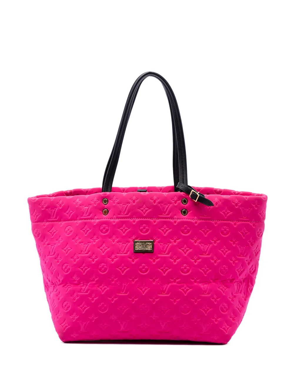 Louis Vuitton Pre-Owned 2008 Monogram Embossed Neoprene Scuba MM tote bag - Rosa