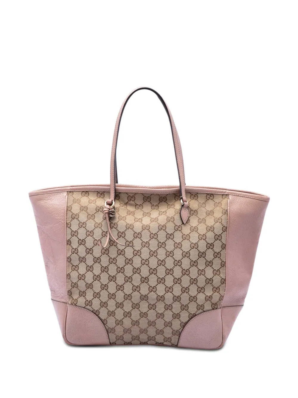 Gucci Pre-Owned 2016-2026 GG Canvas and Leather Bree tote bag - Rosa