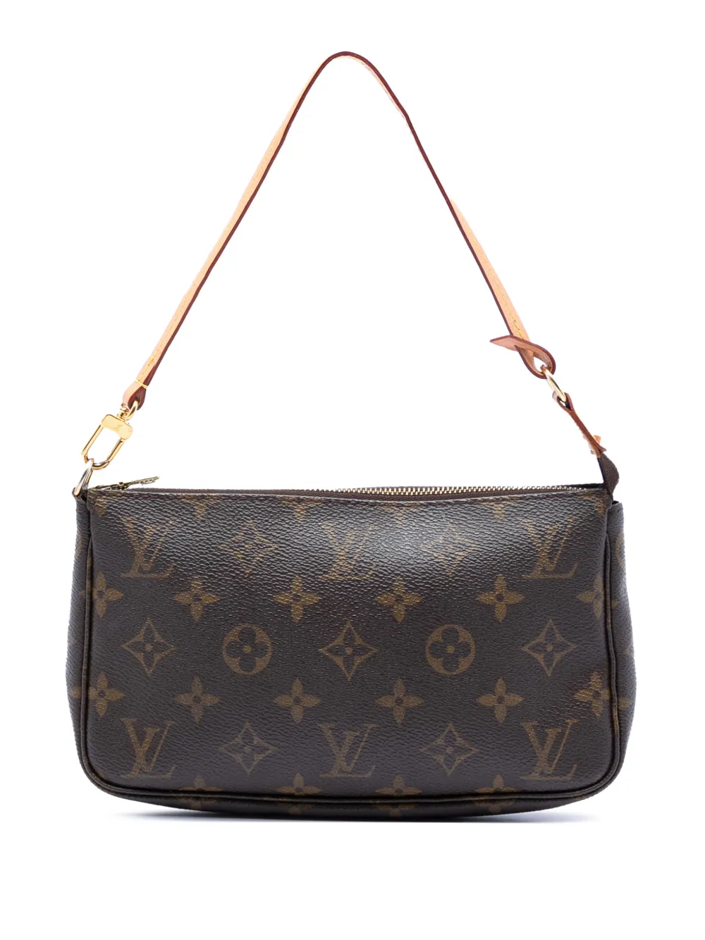 Louis Vuitton Pre-Owned 2001 Monogram Pochette Accessoires shoulder bag - Braun