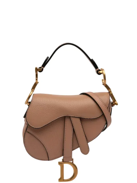 Christian Dior Pre-Owned 2021 Micro Goatskin Saddle Bag satchel