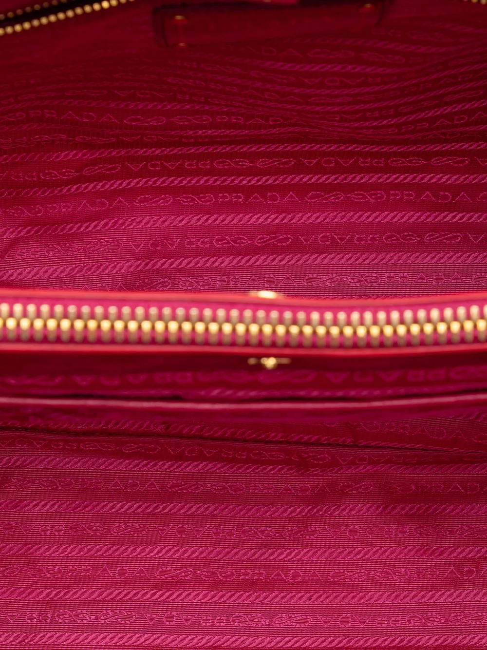 Prada Pre-owned 2010-2026 Vitello Shine Satchel in Pink, view 5