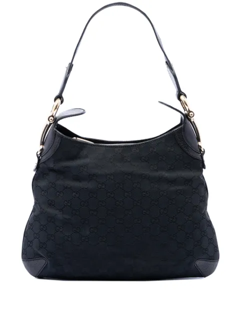 Gucci Pre-Owned 2000-2015 GG 캔버스 홀스빗 크레올 백