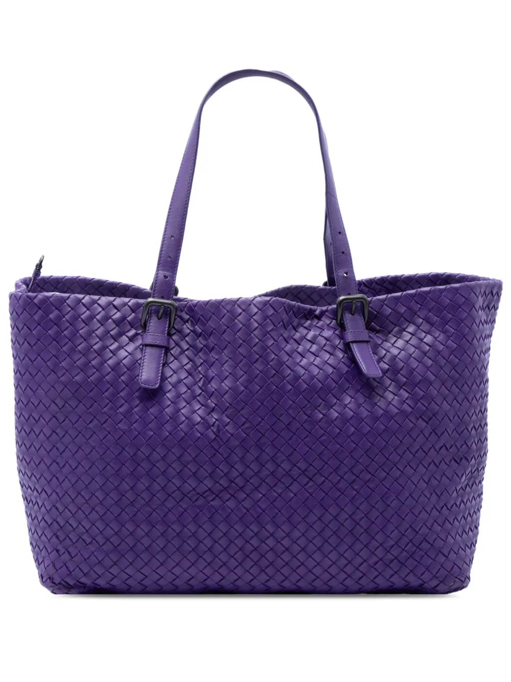 Bottega Veneta Pre-Owned 2012-2026 Large Nappa Intrecciato Cesta tote bag - Violett
