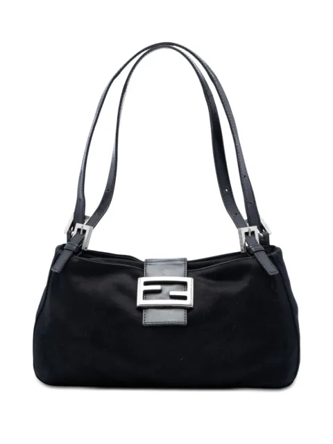 Fendi Pre-Owned 20th Century Cotton FF shoulder bag