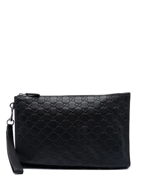 Gucci Pre-Owned 2000-2015 Guccissima clutch bag