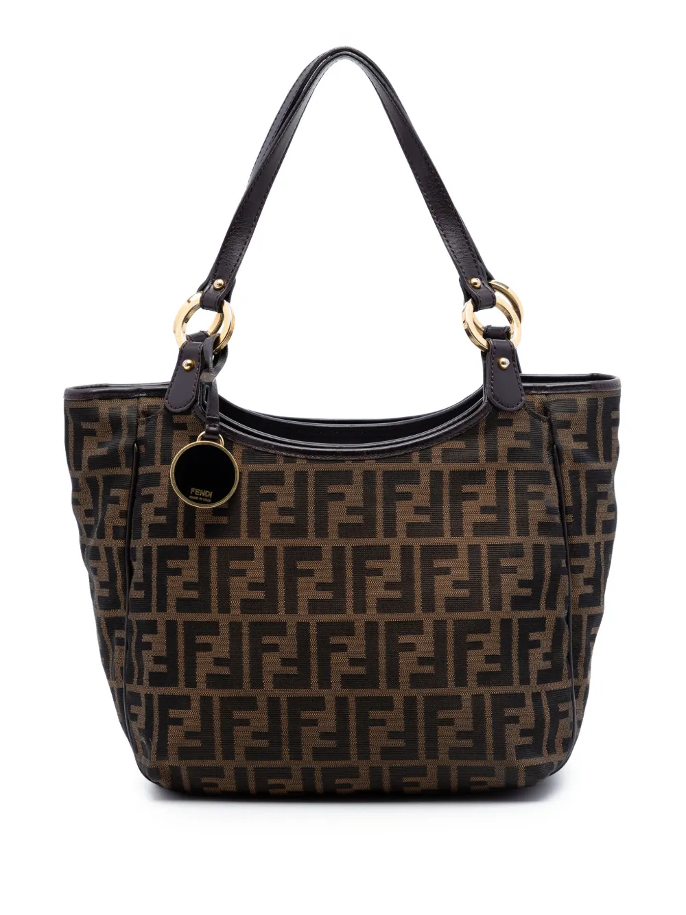 Fendi Pre-Owned 2010-2026 Zucca Canvas Chef tote bag - Marrone